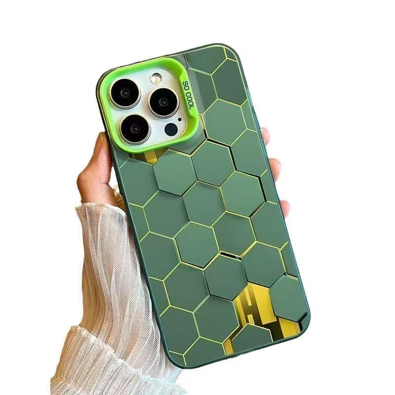 Cool Hive Adecuado para Apple 16Promax Funda para teléfono móvil Carcasa de gas personalizada iPhone15/14/13 Texto 12