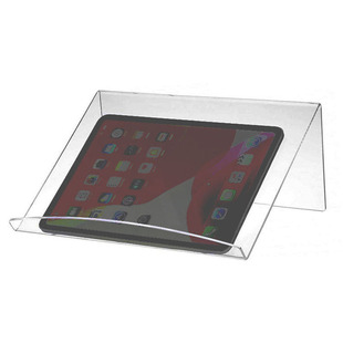 Acrylic Transparent One-Piece Hot-Bent Tablet iPad Bookshelf Stackable Cooking Bible Reading Display Stand