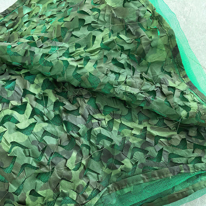 Cross-Border Camouflage Net, Encrypted and Thickened, Anti-Aerial Photography, Anti-Counterfeiting Net, Outdoor Camouflage Sunshade Net, Cs-Themed Edged Camouflage Net