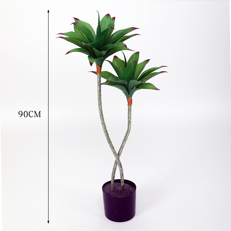 仿真发财树大型落地盆栽植物 塑料假树客厅室内花装饰假绿植盆景|undefined