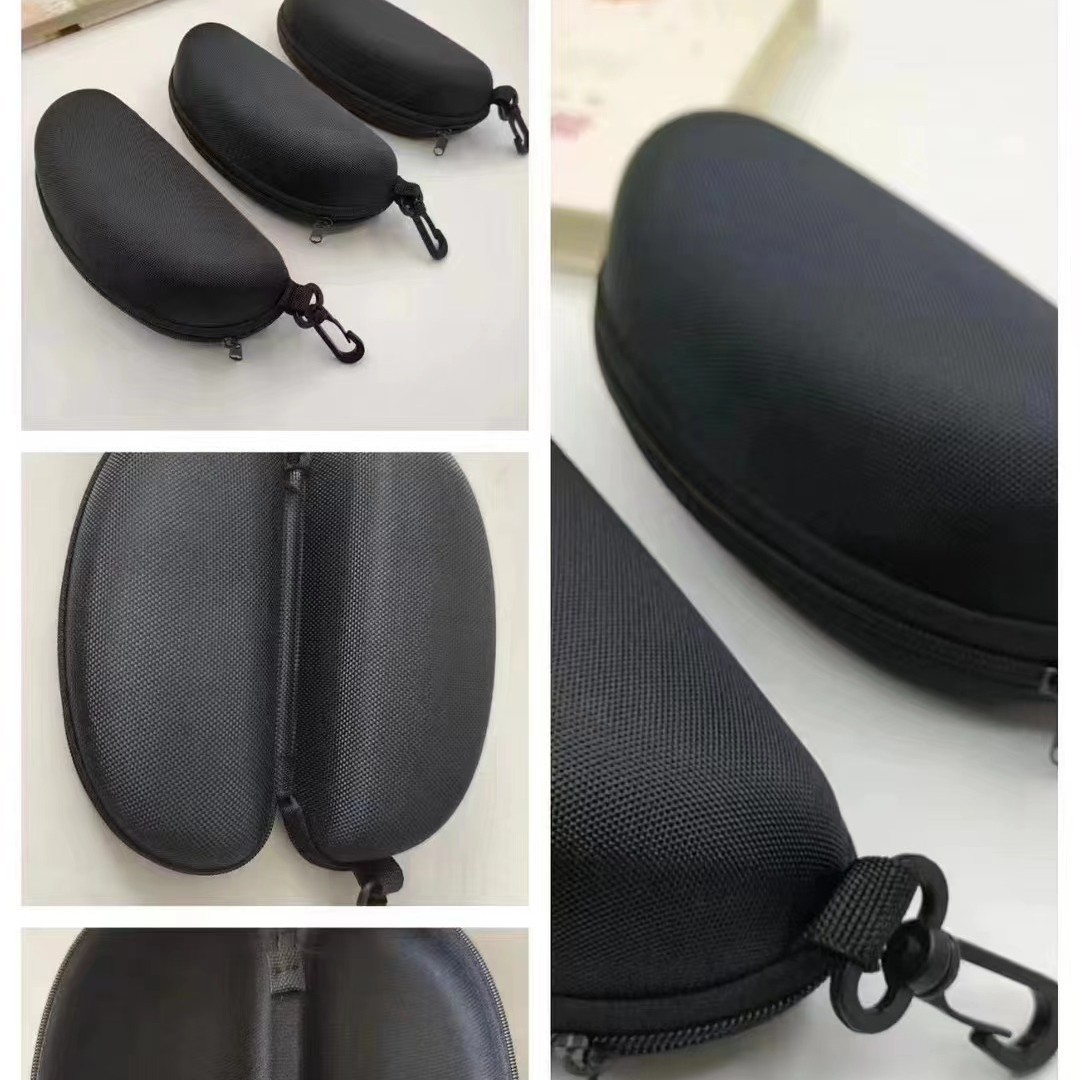 Caja de gafas portátil de alta calidad, caja de gafas de sol, caja de gafas de miopía, moda al aire libre, resistencia a la presión