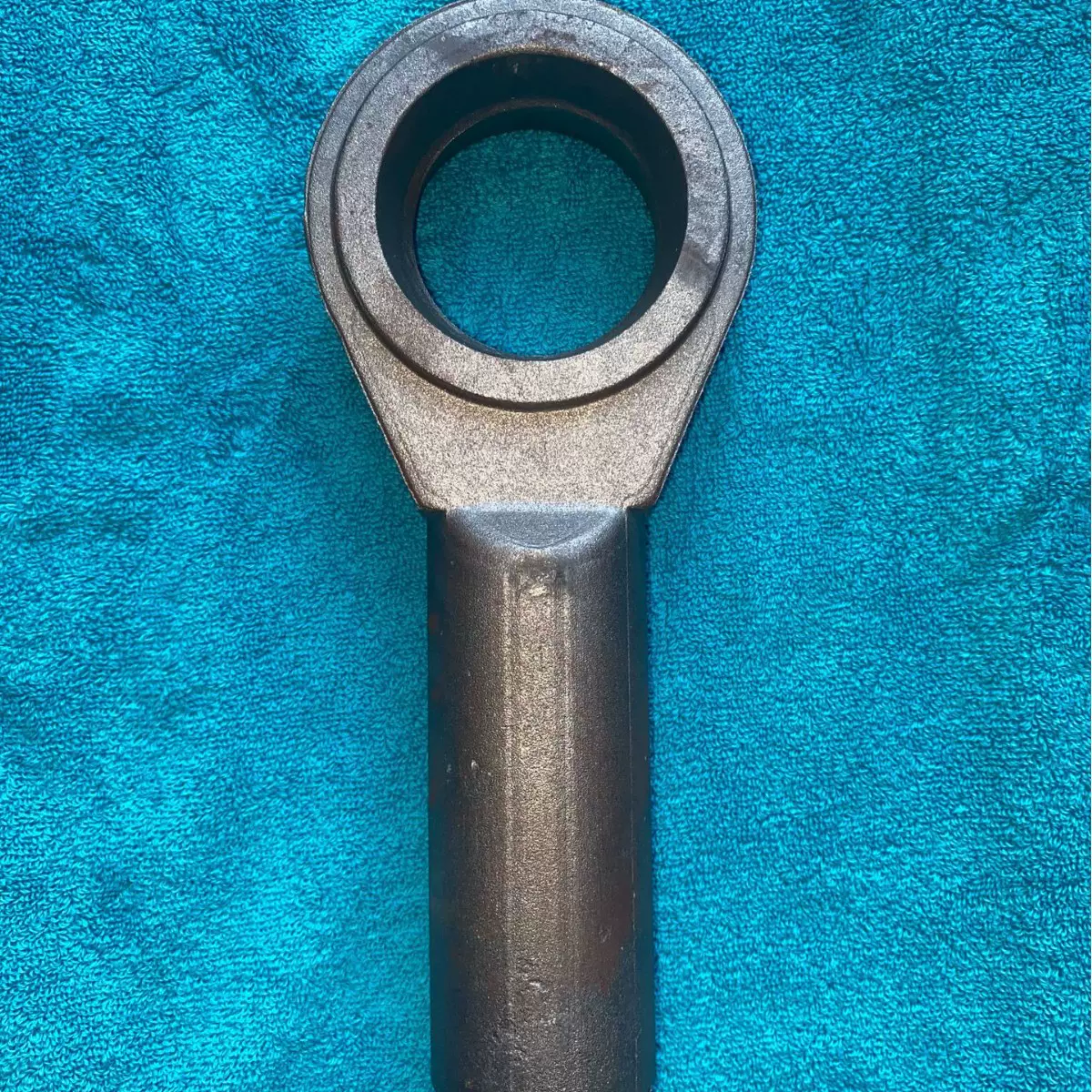 锻造推力杆v推摩擦焊接头球头锻打