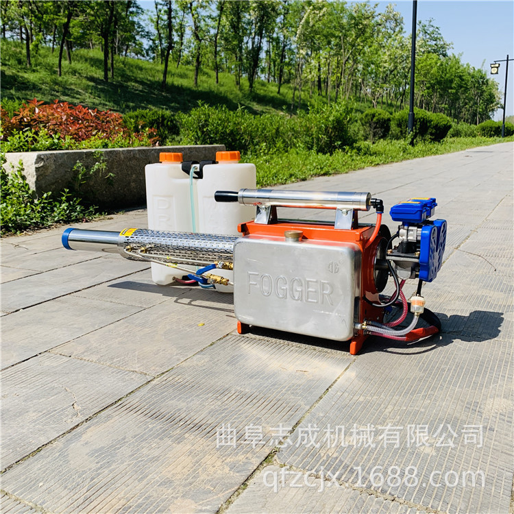 280W新款农用烟雾机 手提式脉冲弥雾机 大功率烟雾水雾两用机