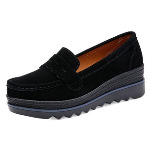 2025 New Spring Loafers Women's Fashion Thick All-match Single-layer Shoes Women's Comfortable Casual Women's Shoes 35-41