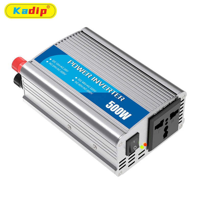 Factory direct 500W car inverter 12V/24V to 110V 220V power converter charger socket