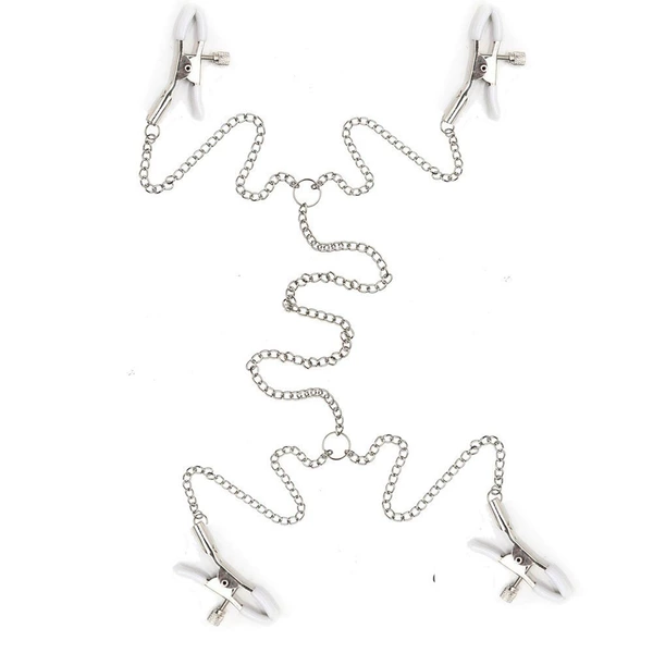Four -head -white conventional clamp (work)
