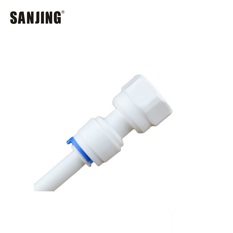 Venta al por mayor compra 2 puntos dientes internos gire dos en carga recta a través de conexión rápida manómetro conector especial 2544N