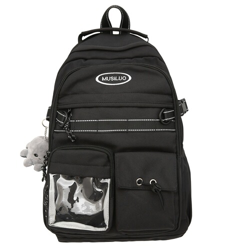 Japanese trend brand backpack for men, college students, intelligent planning, large capacity laptop backpack for women, travel bag, high school students, double shoulder bag, trendy