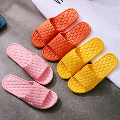 Women's daily indoor household soft-soled slippers, bathroom anti-slip summer outdoor couple's sandals for men