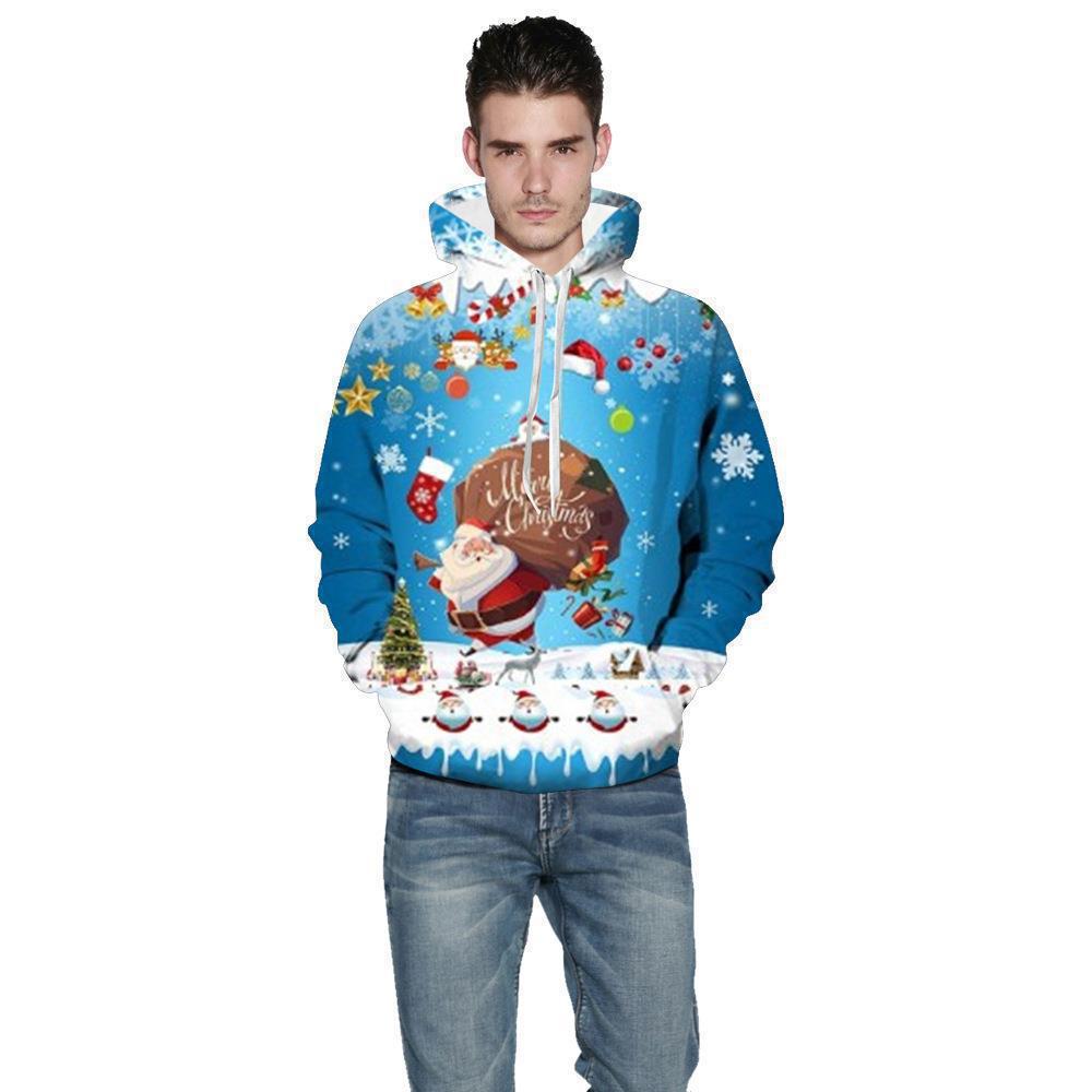 Herbst und Winter neue Kleidung 3D-Digitaldruck Pullover mit Kapuze Herren Hoodie lose langärmelig_voghion.com