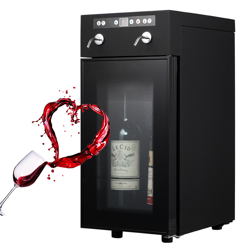 Customized Vertical Single-Door Automatic Wine Dispenser, Single-Cup Smart Vending Machine, Smart Preservation Constant Temperature Commercial Wine Cabinet