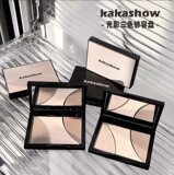 Палетка для конкурирования для контуринга, трехмерные тени, три цвета