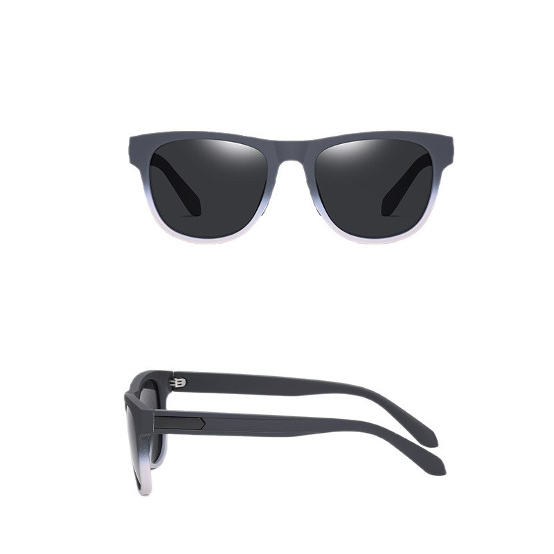 Nuevas gafas de sol polarizadas TR S11114 Gafas de sol de conducción al aire libre anti-ultravioleta para hombres Gafas de sol de goma con remo nasal
