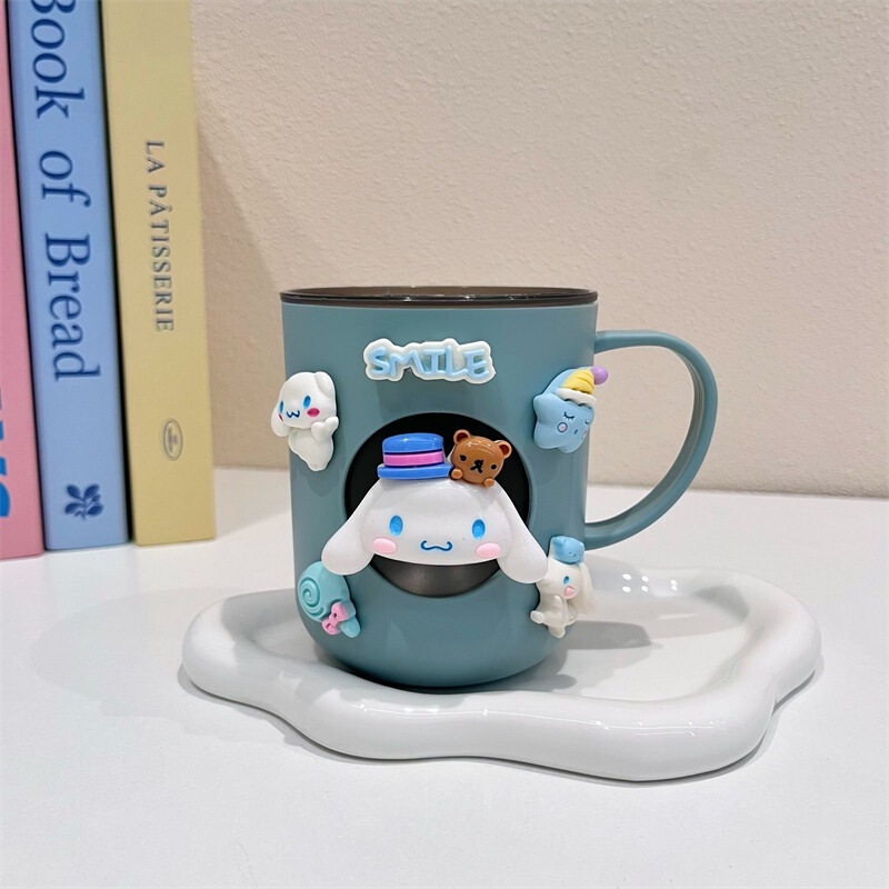 卡皮巴拉漱口杯儿童宝宝牙杯洗漱杯家庭洗手台置物架感ins风|undefined