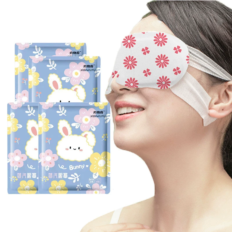 Паровая маска для глаз снимает усталость и сухость глаз, горячий компресс с постоянной температурой, улучшает сон, согревающая защитная повязка для глаз, паровая маска с подогревом