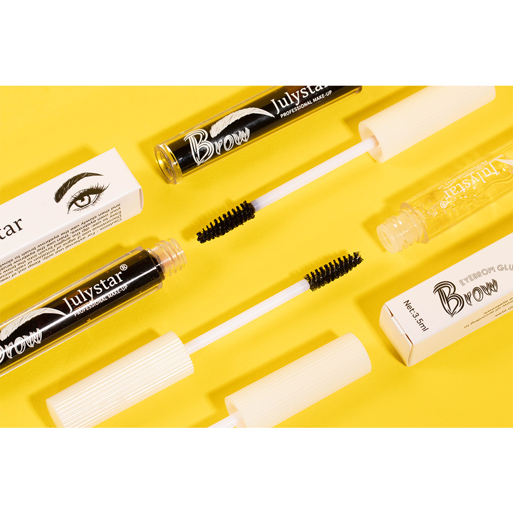 Julystar Eyebrow Gel is a waterproof, non-smudging, long-lasting waterproof, natural and three-dimensional liquid that dries quickly undefined