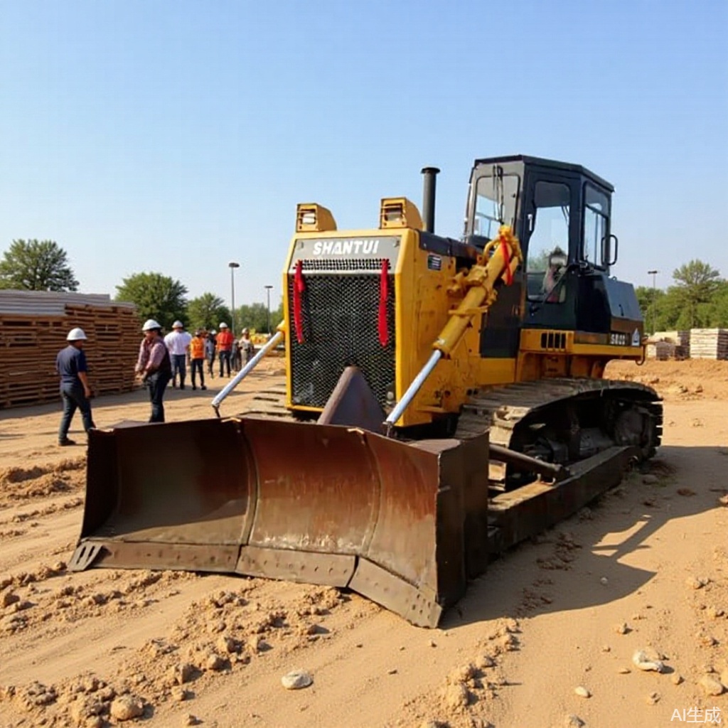 9成新山推SD22推土机带松土器现货山推220推土机used bulldozer