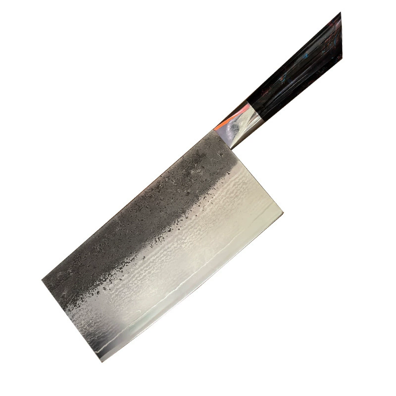 Китайский кухонный нож W61F из дамасской порошковой стали, ручная ковка, острый бытовой шеф-нож для нарезки
