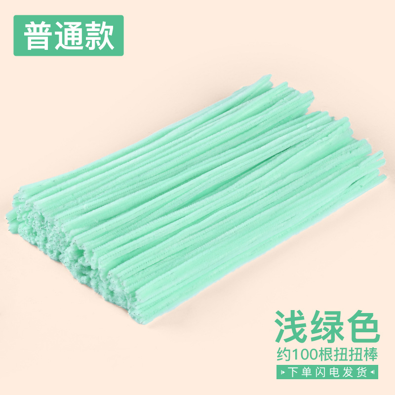 Macaron de color, raíz de pelo, cifrado, bricolaje hecho a mano, barra de torsión, venta al por mayor, juguetes para niños, paquete de material de arte