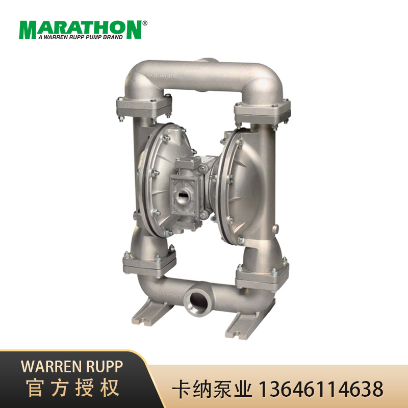 【美国马拉松】2寸DN50气动隔膜泵不锈钢泵浦耐腐 M20B1SGTABS000