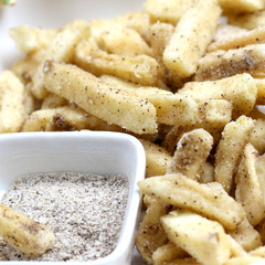 九日原切土豆條薯條休閒網紅零食耐吃零食休閒小吃青檸味薯條