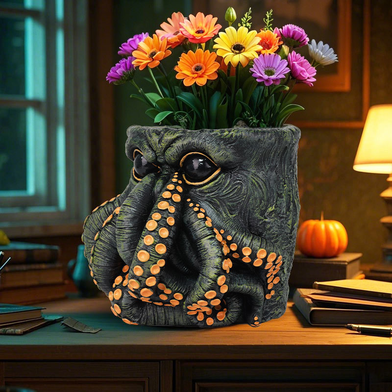 New Product Cthulhu-Style Monster Cthulhu-Style Monster Tentacle Squid Flower Pot Ornaments
