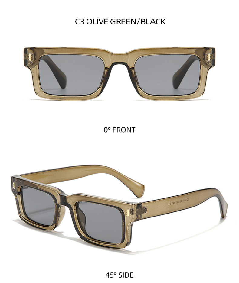 2024 spring retro small frame sunglasses European and American trend cross-border square sunglasses anti-ultraviolet foreign trade new_voghion.com