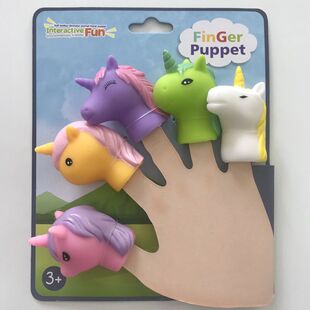 Unicorn finger sleeve animal finger doll