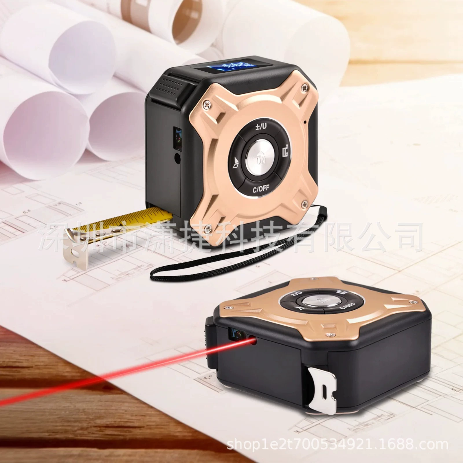 Рулетка лазерный дальномер лазерная рулетка 40m расстояние измерение площади тела корпус из алюминиевого сплава метрическая и дюймовая система