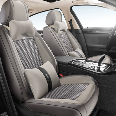 Hongqi car seat cushion HS5/H5/HS7/E-QM5 four seasons suitable for ice silk seat cover all-inclusive special seat cover