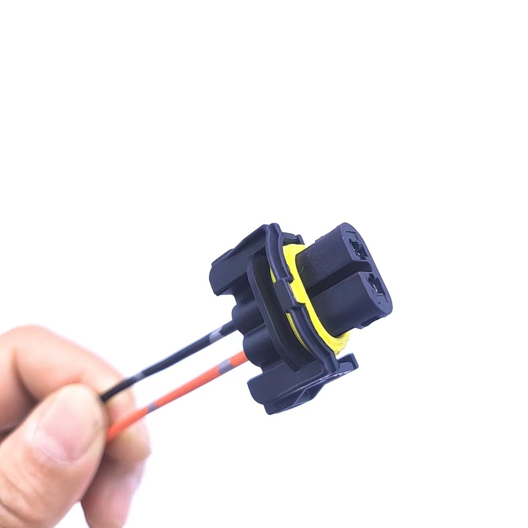 Fábrica directa H11 coche faro niebla lámpara socket alta temperatura resistente cerámica enchufe H89 bombilla soporte de la lámpara arnés de cableado de cobre puro