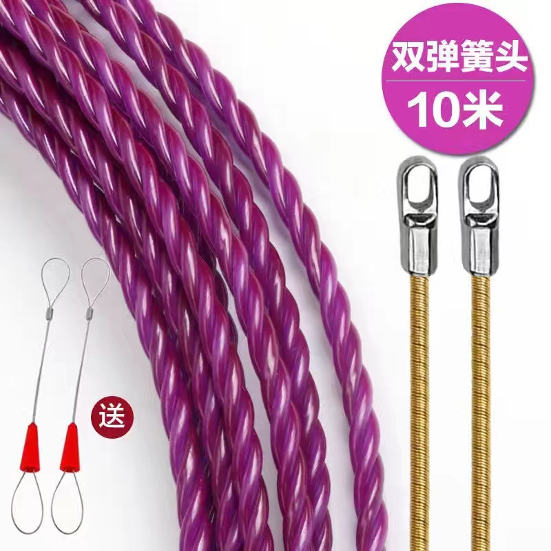 Fuente fabricante transfronterizo enhebrador de doble cabeza enhebrador púrpura enhebrador de cabeza plana enhebrador image 6