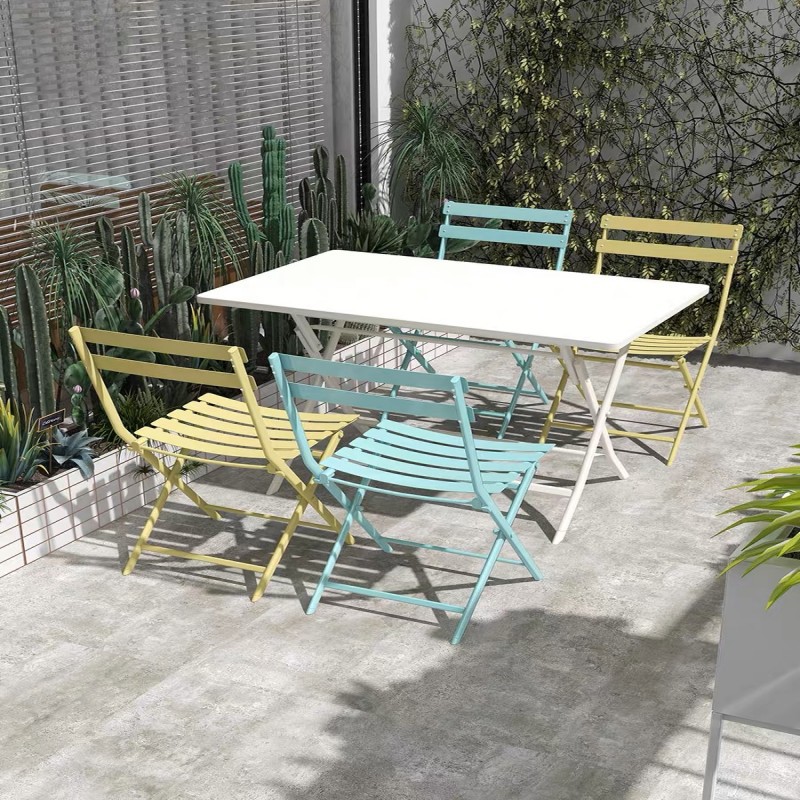 Outdoor table and chair sets, caf&eacute; and hotel dining tables and chairs, outdoor garden folding tables and chairs, stylish and leisure outdoor tables and chairs