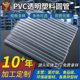 供应PVC硬管透明塑料圆管花园浇水圆形排水管多规格PVC穿线保护管
