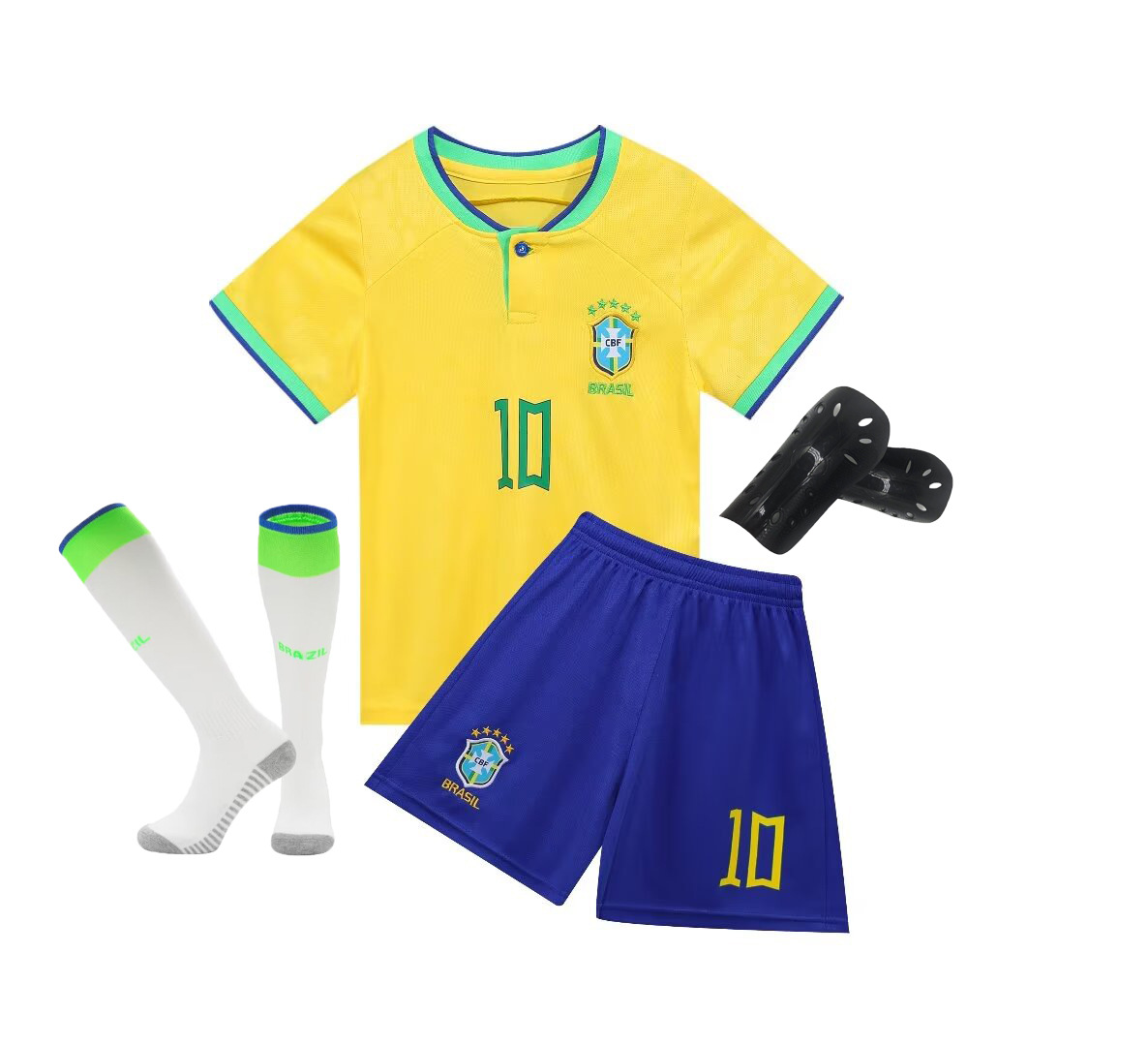 22-23巴西主场 10号+袜子+插板