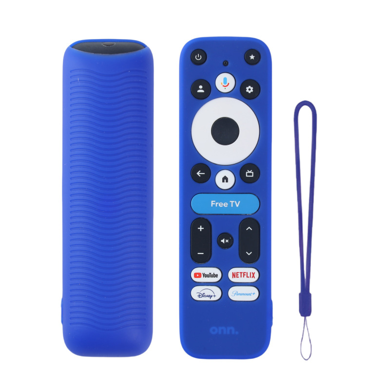 适用2025沃尔玛 onn Google TV box 4K pro 遥控器保护套硅胶镂空|undefined
