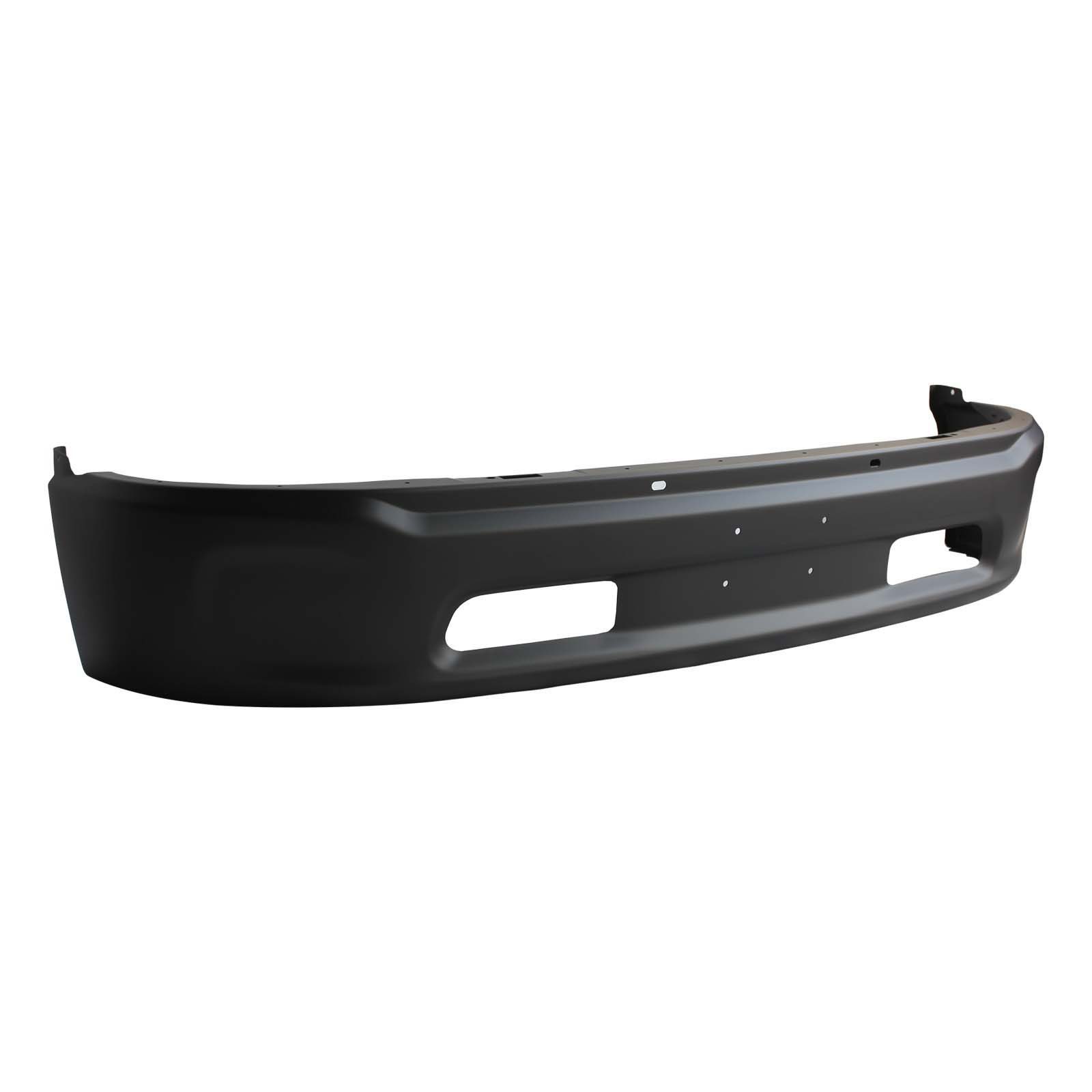 Aplicable a Dodge 2013 - 2018 Ram parachoques delantero Ram original modelo negro sin agujeros