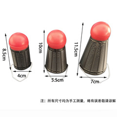 羽毛球型打窩器 釣魚投餌籠 定點投餌器撒餌籠垂釣用品漁具批發