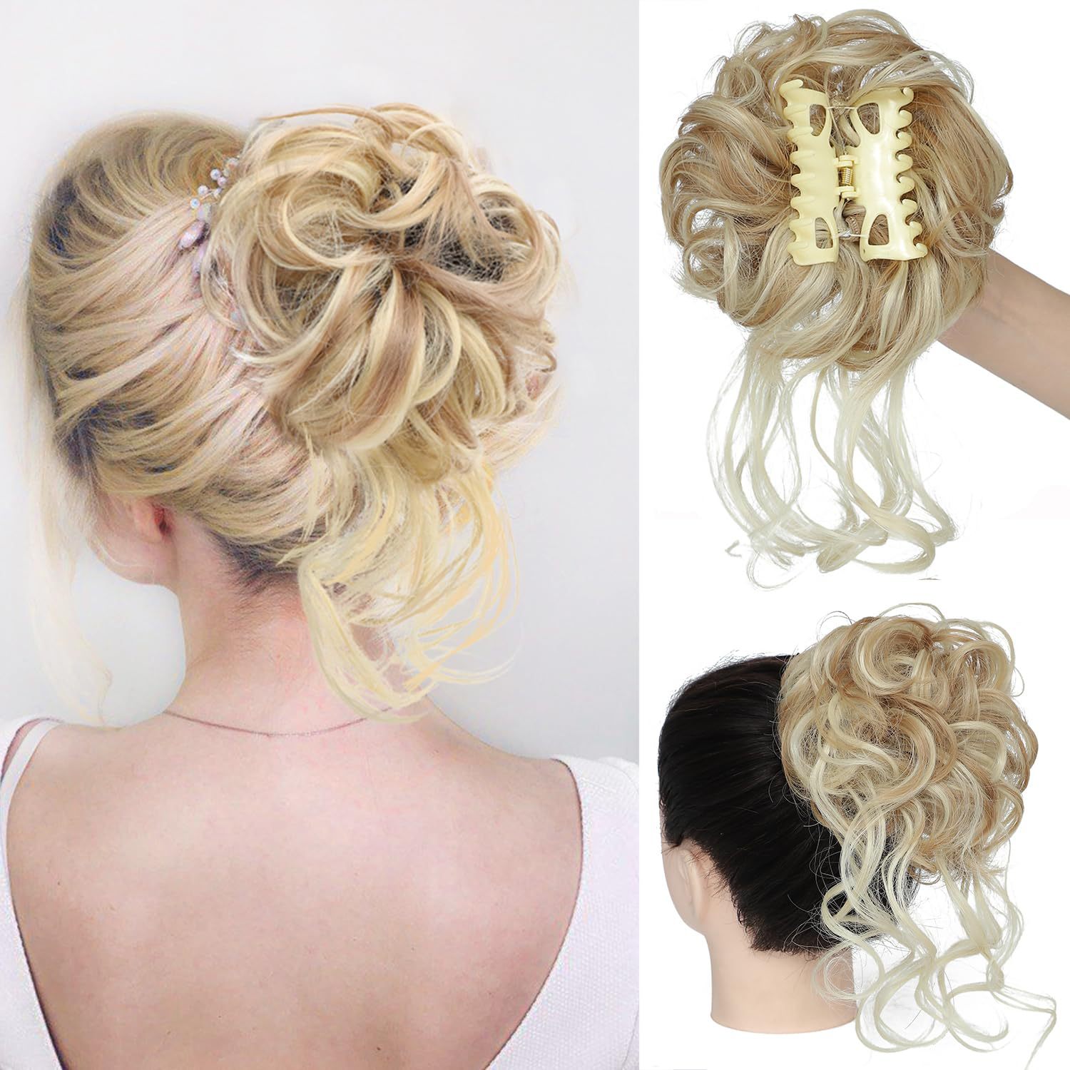Lazy Long Beard Scrunchie Hair Band - Image 1