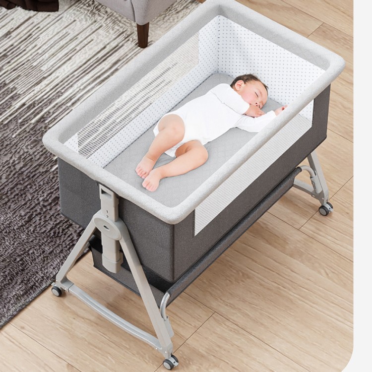Low configuration, no storage basket, no mosquito net