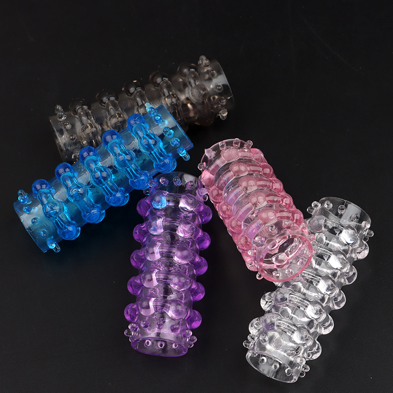 Dragon Ball Textured Locking Penis Ring, TPE Wolf Teeth Granules, Adult Men — detail image 6