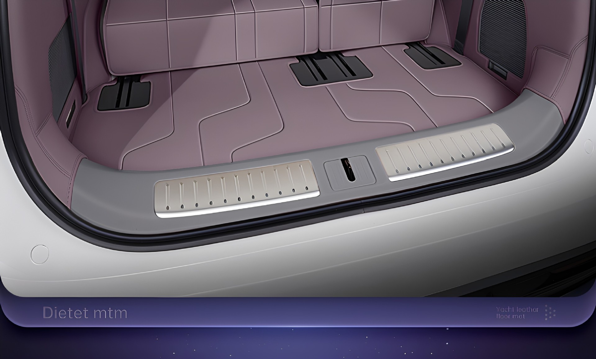 Suitable for Xpeng Gx Trunk Mat, Full Coverage 2026 Model Car Trunk Mat, Interior Carpet Mat, Modification Accessories