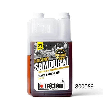 French Ipone Fully Synthetic Two-Stroke Combustion Oil Off-Road Motorcycle 2t Two-Stroke Oil Imported for All Seasons (Motorcycle Safety Supplies) - 800089-fully-synthetic-fragrance-free-bottle-15-bottlesbox