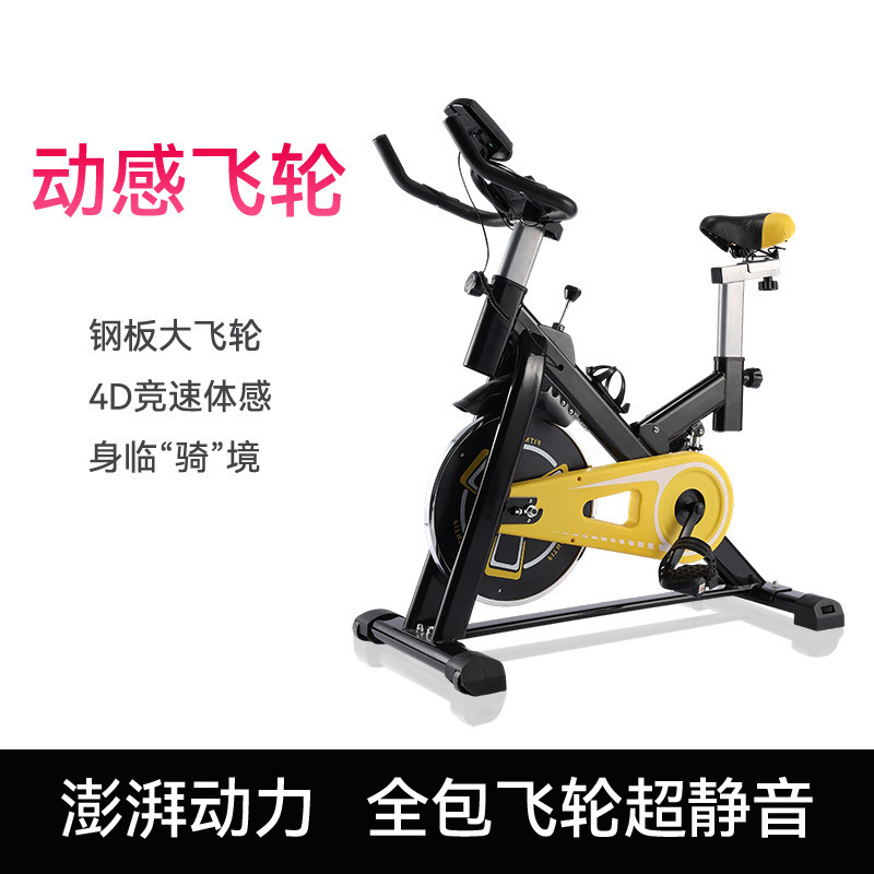 Home Spinning Bike Electromagnetic Control Ultra-Quiet Sports Bike Indoor Exercise Fitness Bike Bicycle