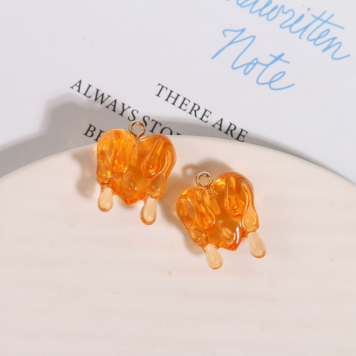 4g Weight Pendant Jewelry Making Type 18mm Jewelry Making Size DIY Jewelry Accessories Classification 1 Piece Quantity Resin Material Heart Shape Pattern Irregular, Stoving Varnish Design Casual, Elegant, Streetwear Style 1 Piece 18mm Resin Heart Shape Pendant 10