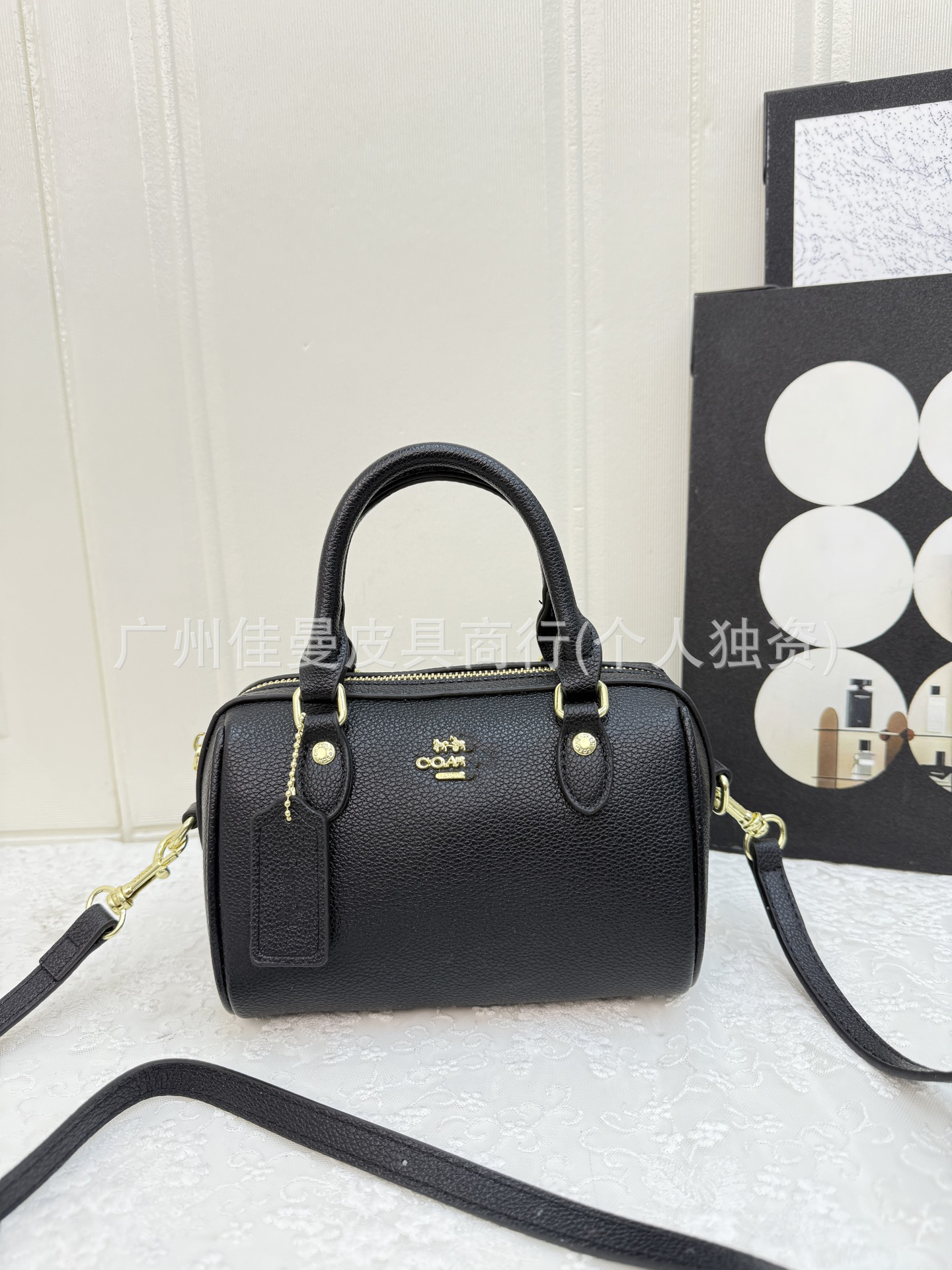 Koujia New Pillow Bag Monogram Mini Fashion Crossbody Single Shoulder Women's Handbag Boston Large Capacity Bag - Thumbnail 6