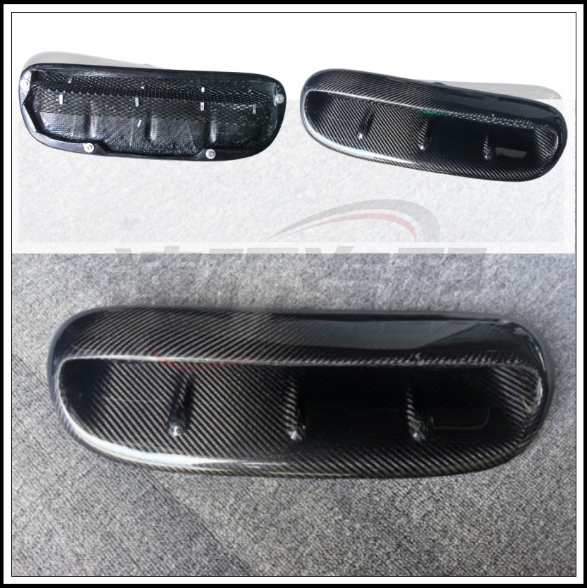 Mini Cooper S ONE R53 01-06 Carbon Fiber Modified Hood Air Duct Heat Dissipation Intake Port