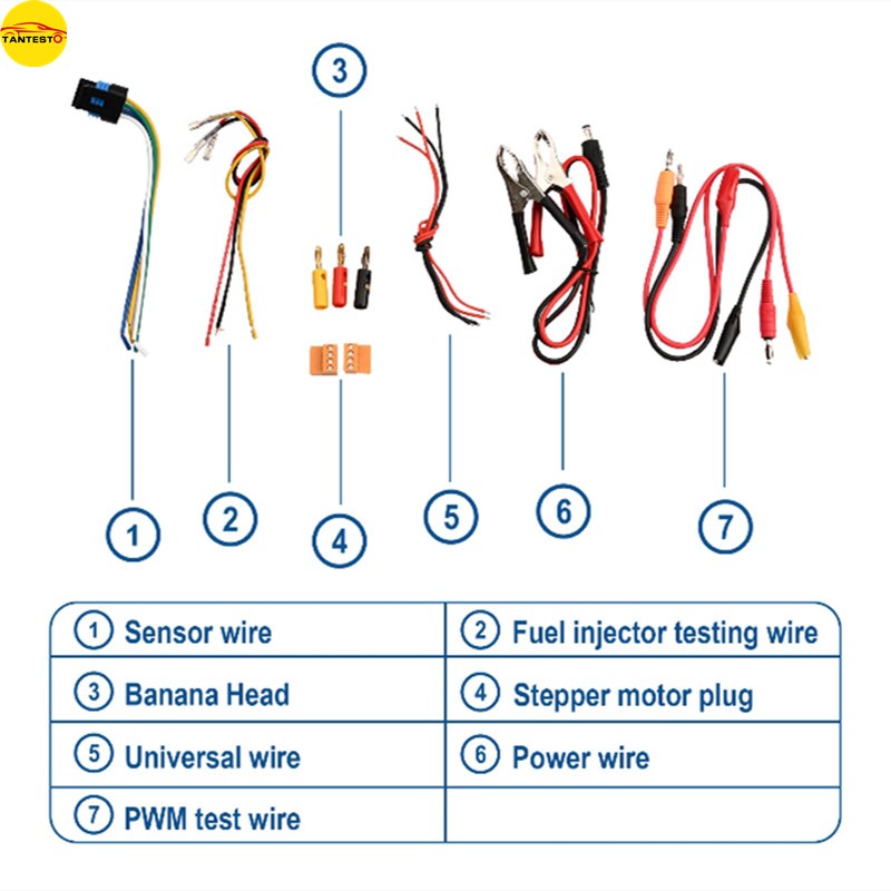 Qdb-4A Car Ignition Coil Tester Idle Stepper Motor Solenoid Valve Injector Actuator Driver Treasure