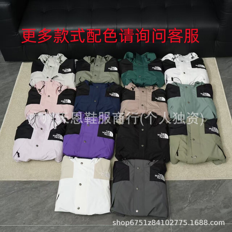 North Face Tnf1990 Jacket American Version Outdoor Waterproof G-Tex Men's and Women's Jacket Windproof Mountaineering Suit Couple's Style