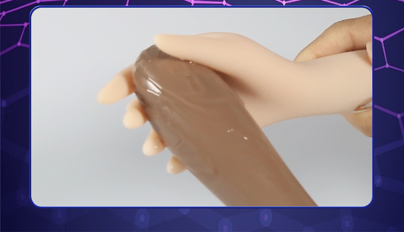 Men’s Prostate Massager Silicone Manual Penis Trainer with Button Control — detail image 19